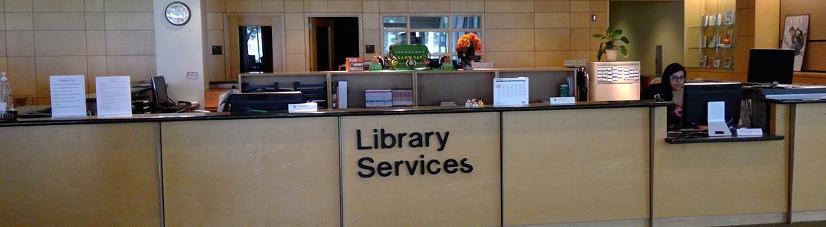 Library Services desk