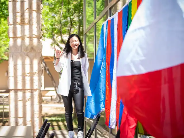 international grad student