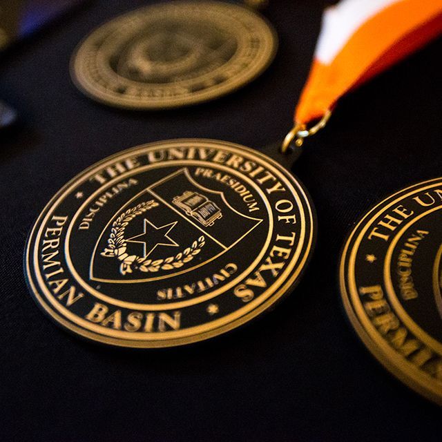 An award with the UT System seal