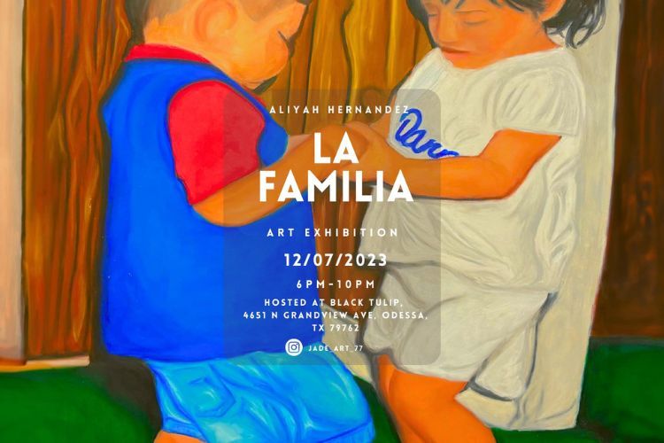 Aliyah Hernandez - exposición de arte para personas mayores Flyer