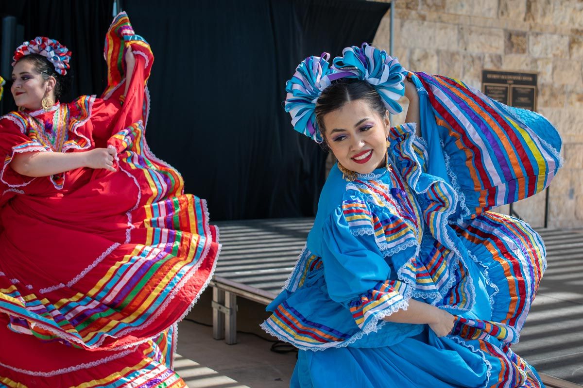 Espectáculo de ballet folclórico.