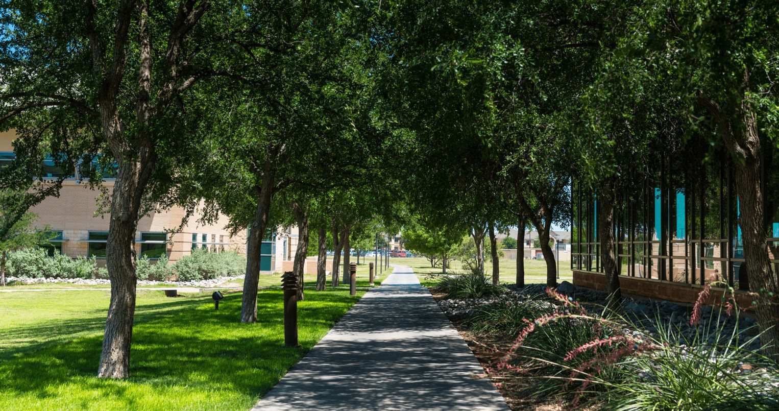 Beauty shot of campus