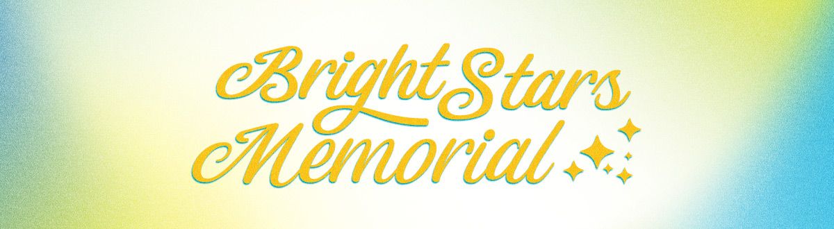 Logotipo de "Bright Stars Memorial"
