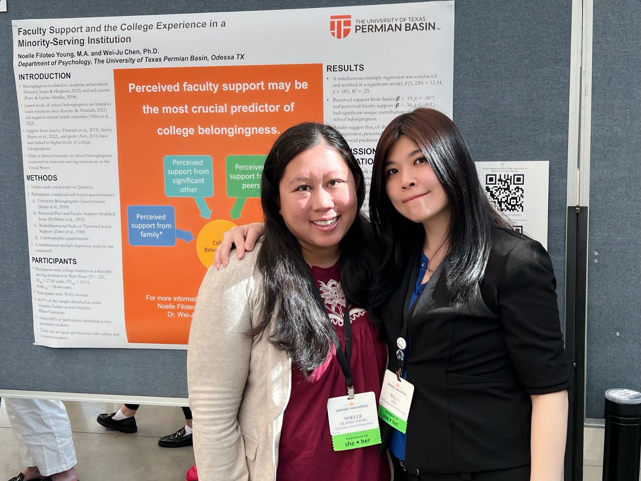 Chen y Noelle en SPSP 2024