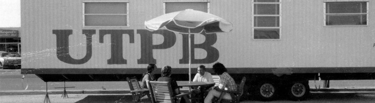 Old archive photo of utpb