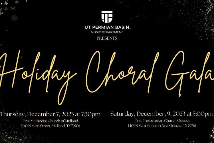 Holiday Choral Gala Flyer 