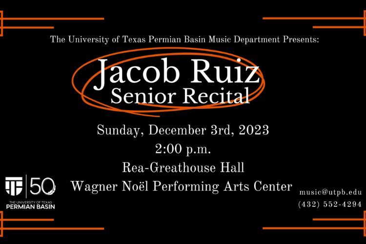 Jacob Ruiz - Recital senior, volante de percusión