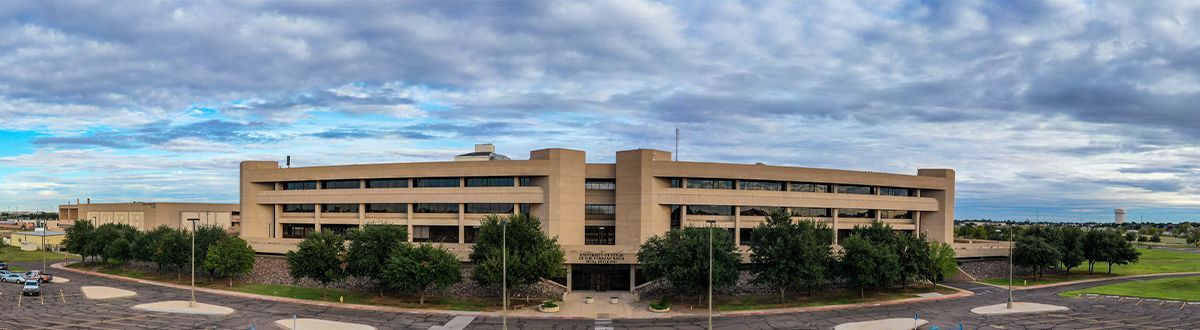 Mesa Building arial view