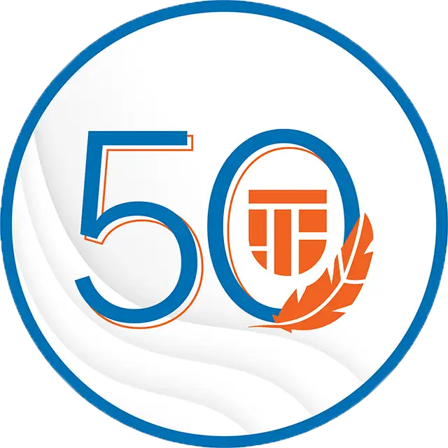 50th anniversary logo 