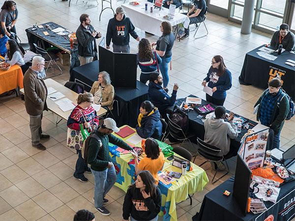 Student Organizations at UTPB Club Day