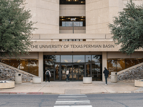 Entrance to the Mesa Building