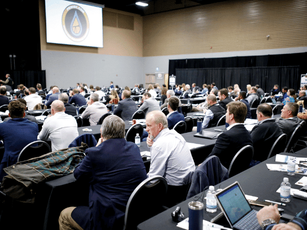 Audience at Permian Basin Water in Energy Conference