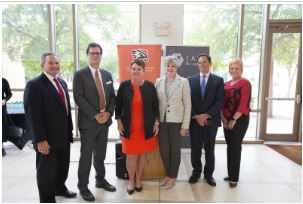 Image of UTPB and Texas Tech agreement event