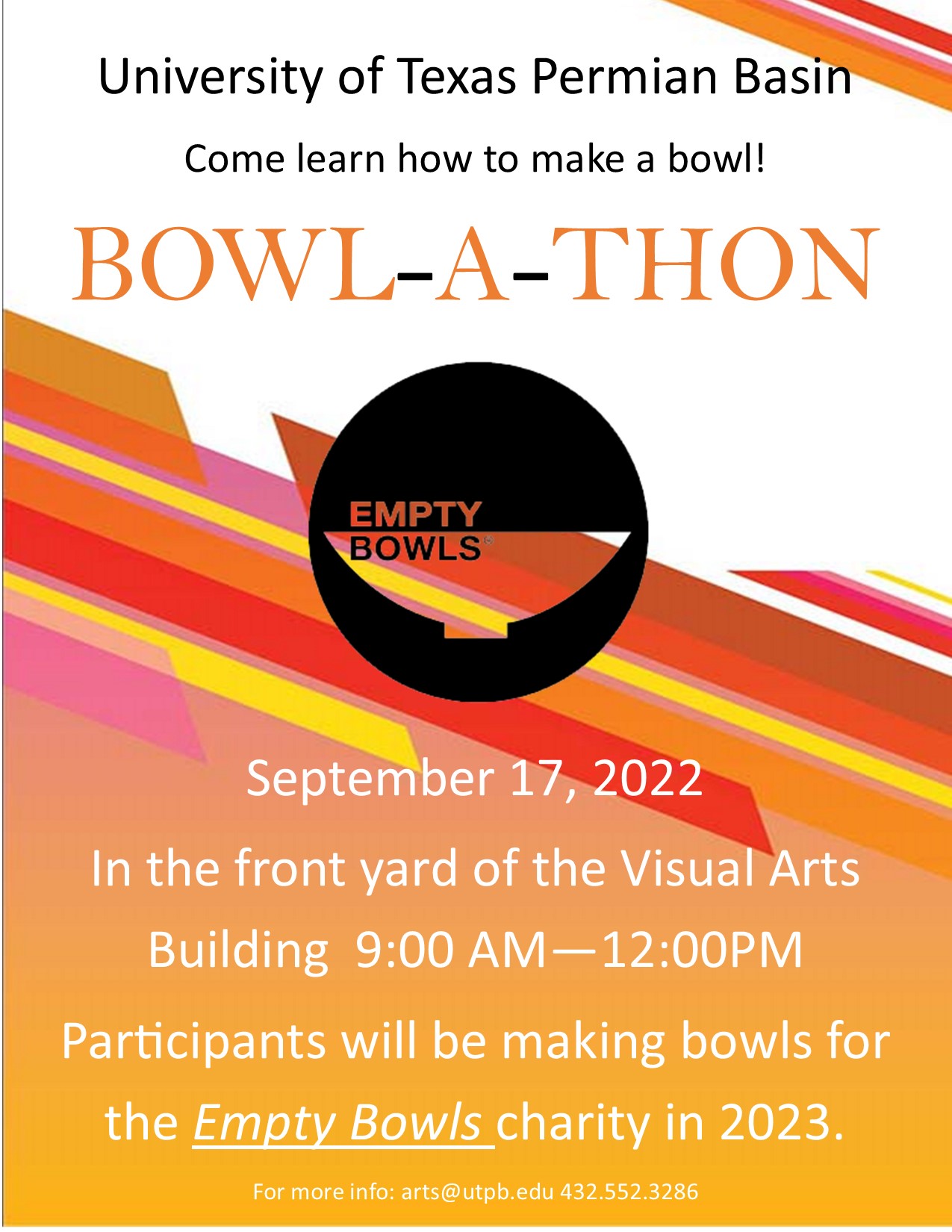 Bowl a Thon Flyer 