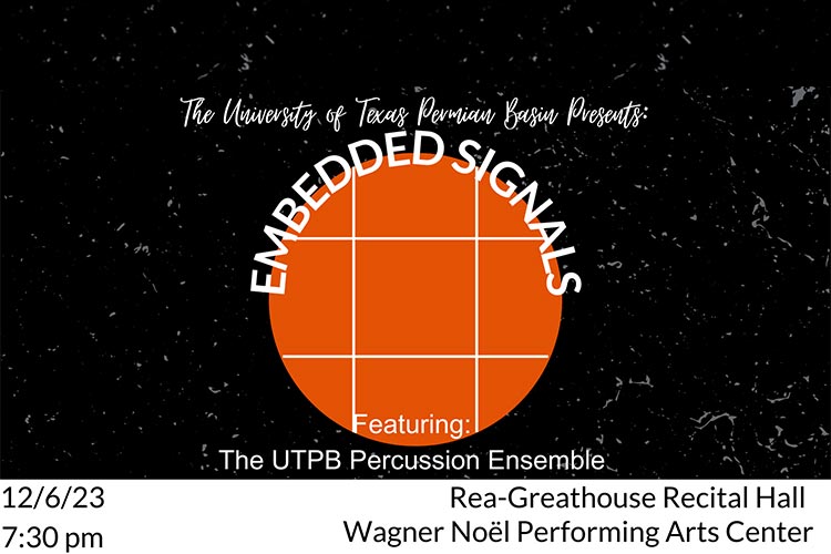 percussion ensemble flyer