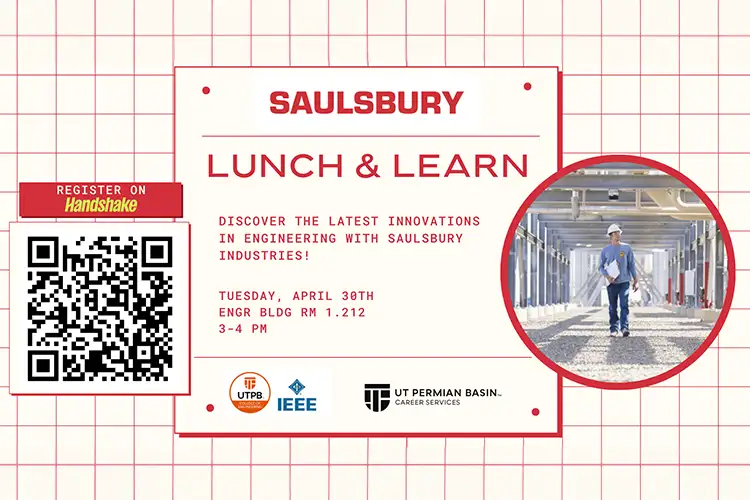 event banner with qr code to register on mobile