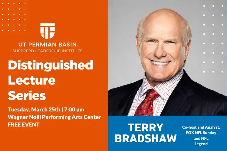 Terry Bradshaw Photo for Distinguished Lecture Series