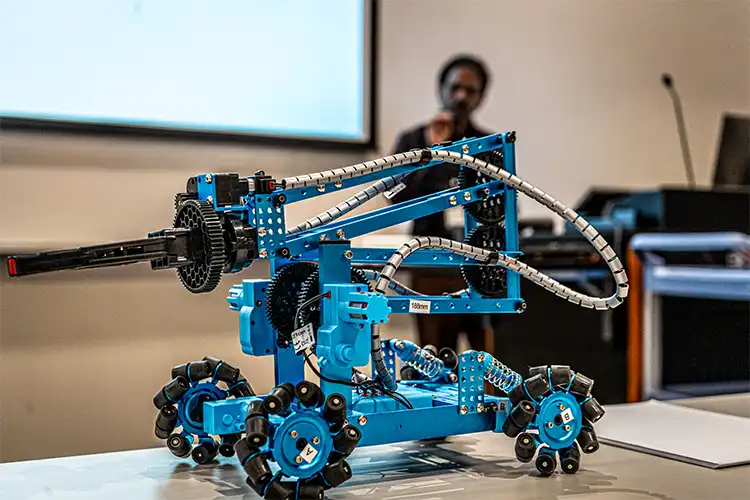Robotics created in summer camp 2025