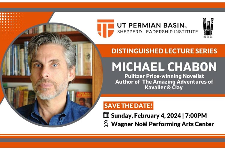 Foto de cabeza del evento DLS de Michael Chabon