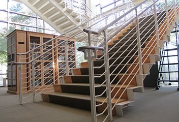 Escaleras de la biblioteca