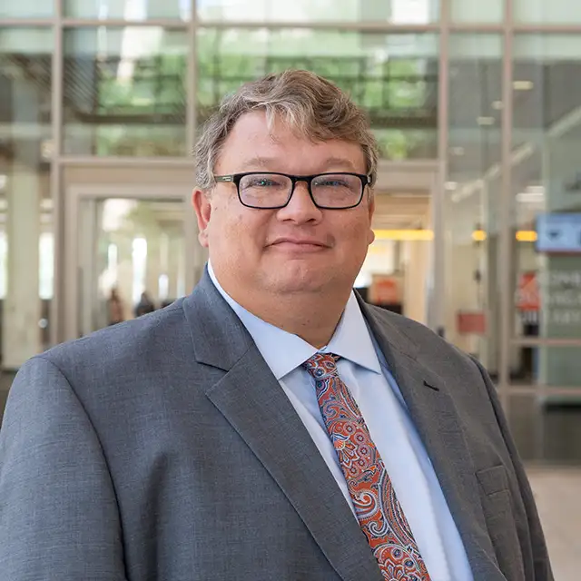 Dr. Morrow's University Headshot