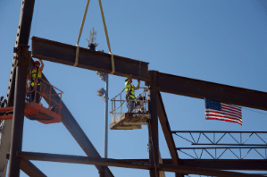 topping out beam
