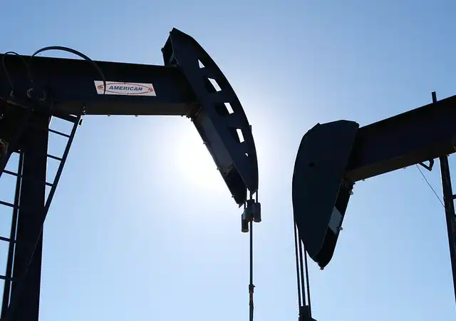 pump jacks in the sunshine