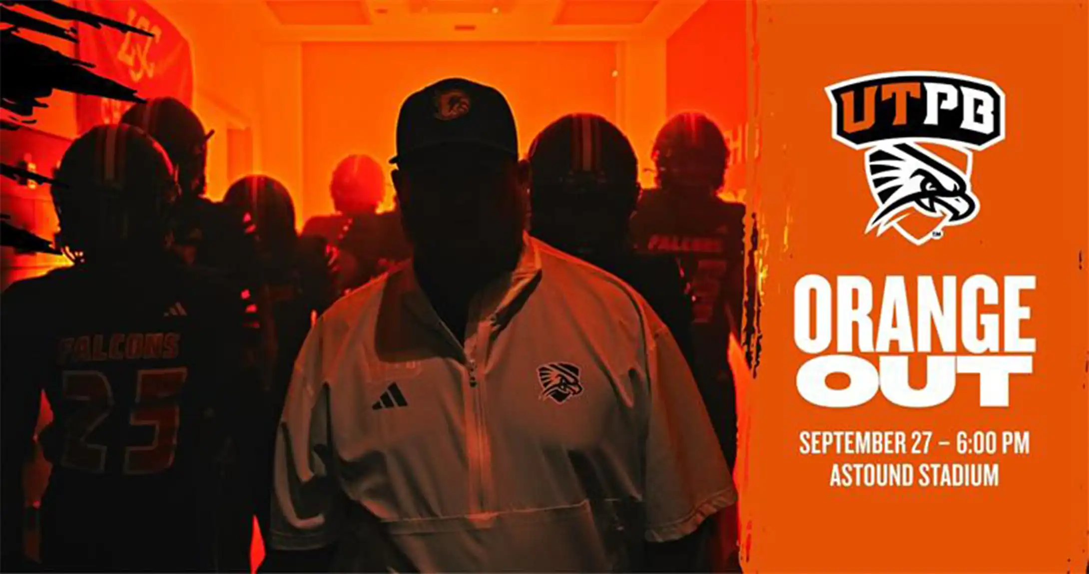 Orange Out Sept 27th 6pm Astound Stadium