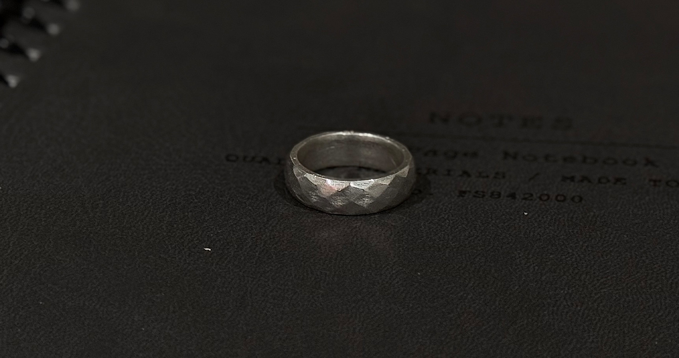 student crafts engineers ring