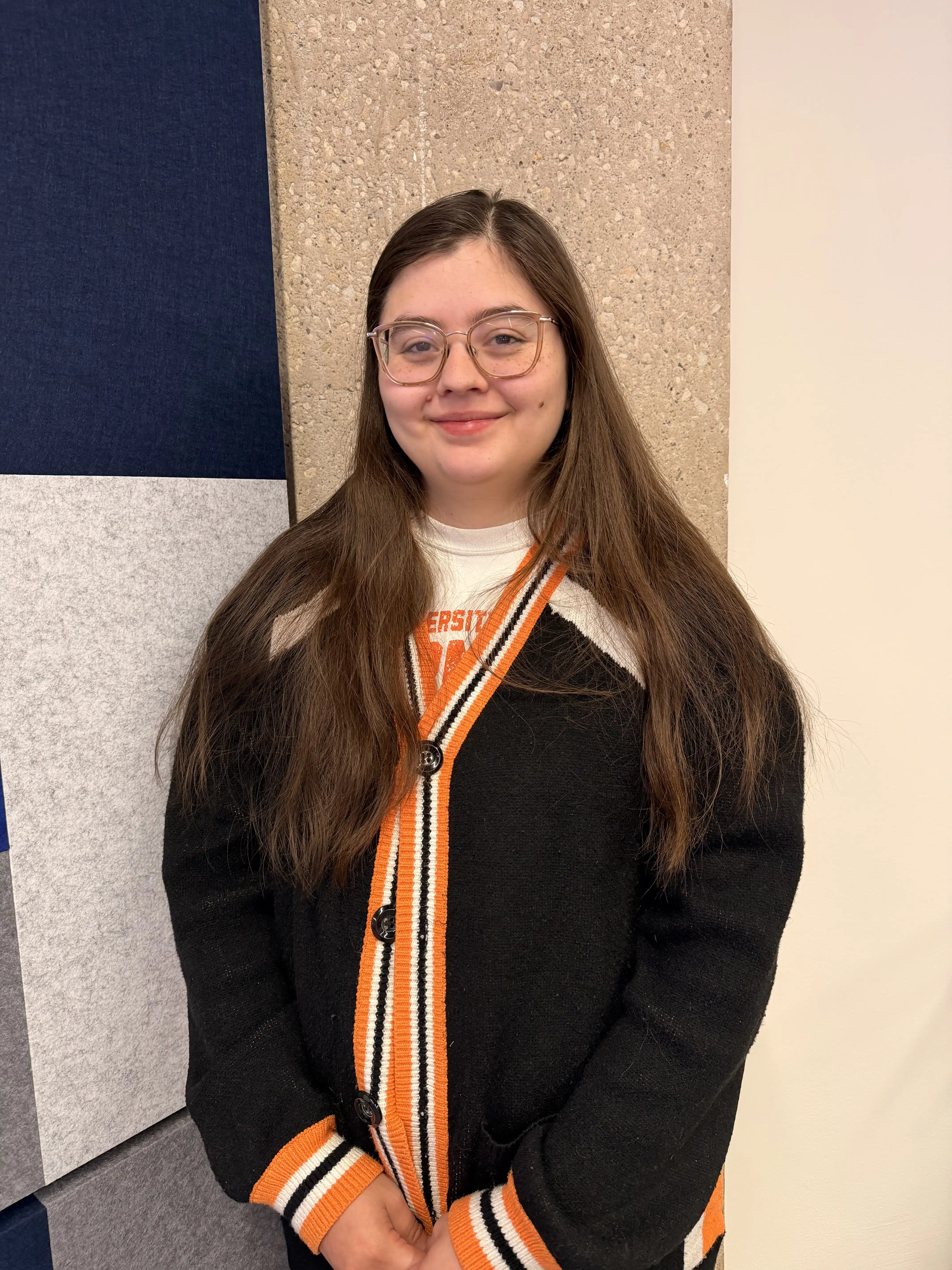 Alyssa Kerr, UTPB student interning with the Permian Basin Rehabilitation Center. 