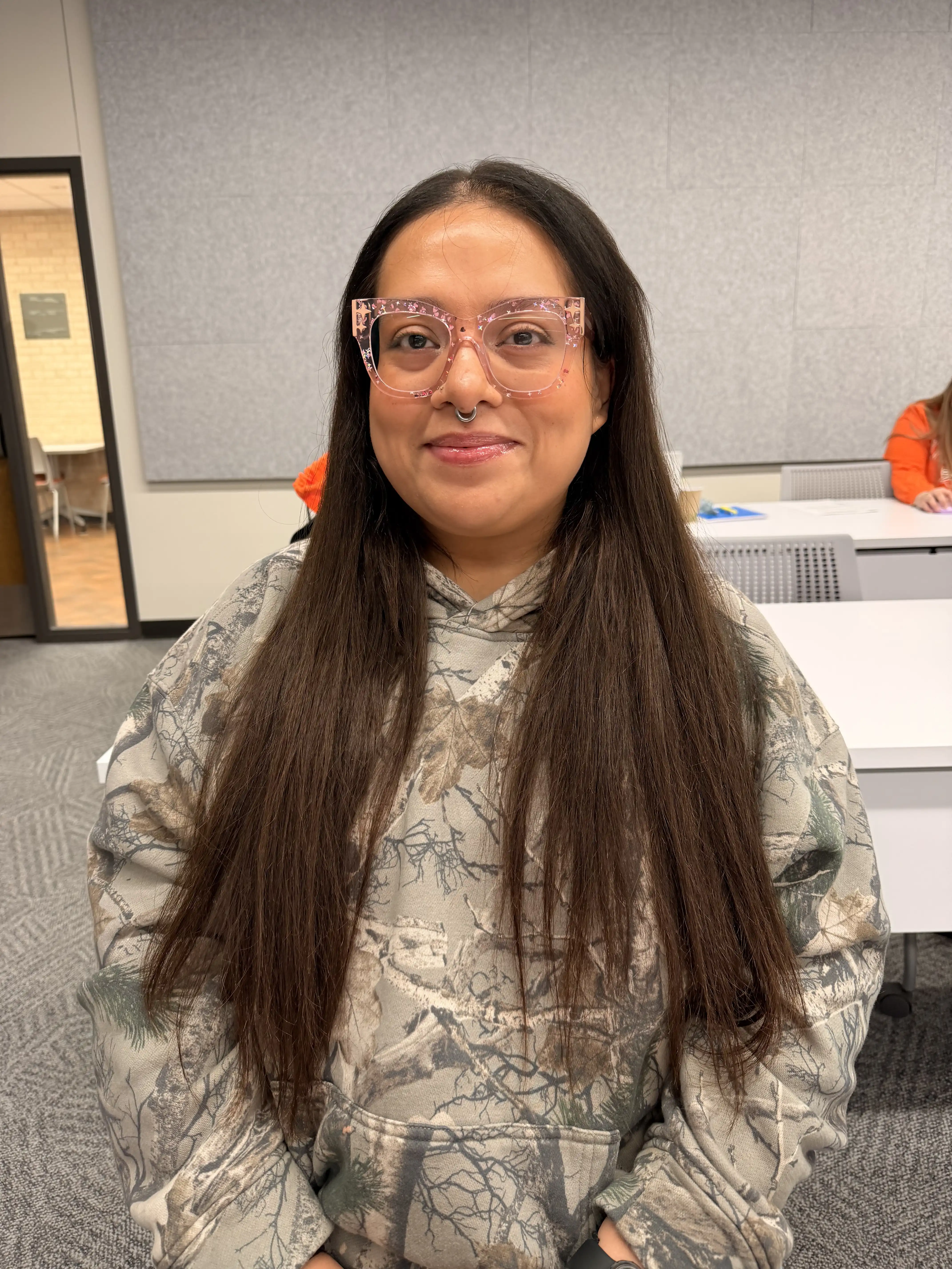 Lupita Marquez, UTPB junior majoring in Petroleum Engineering.