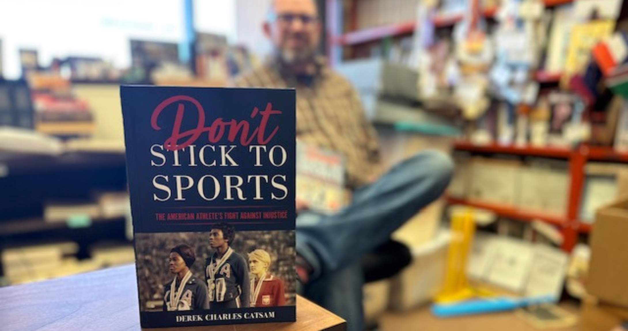 Photo of book Don't Stick to Sports