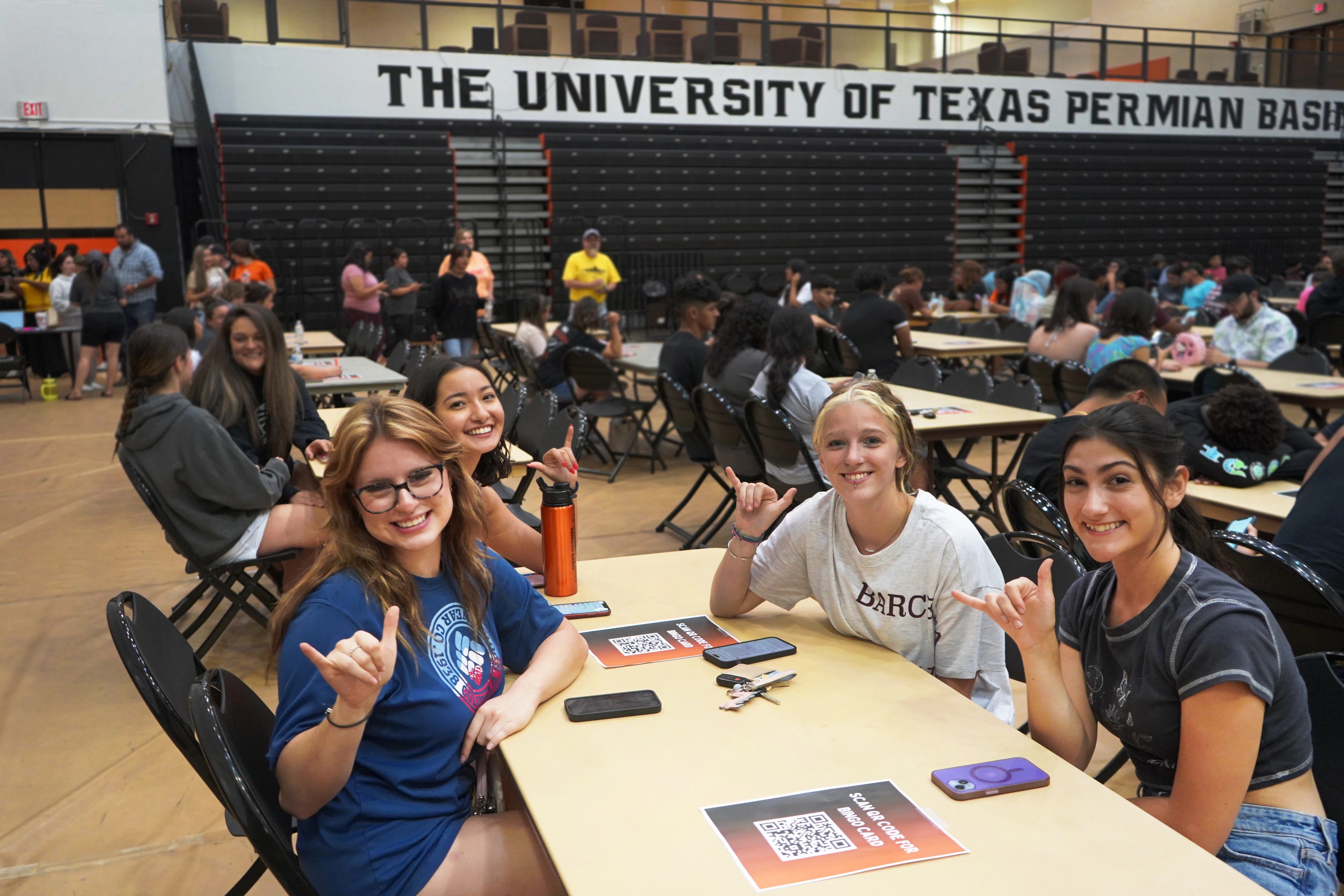 utpb students posing for the camera