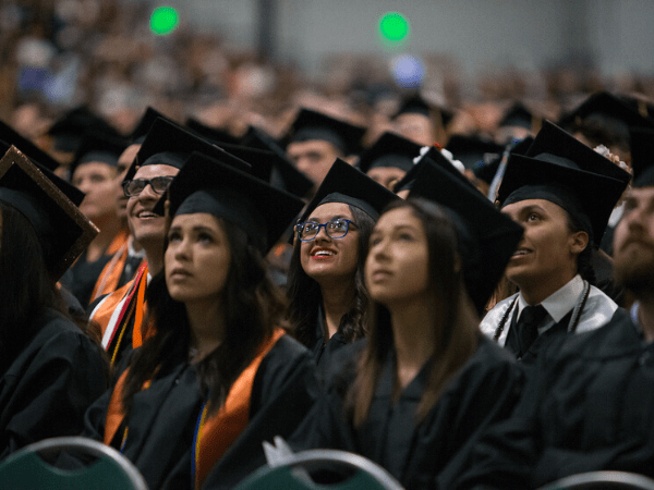 photo of students at graduation