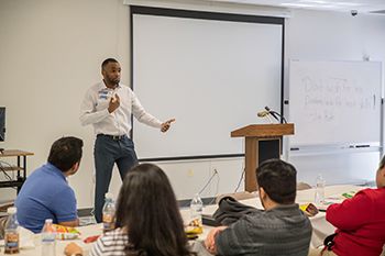 Matthew Pinkney teaching