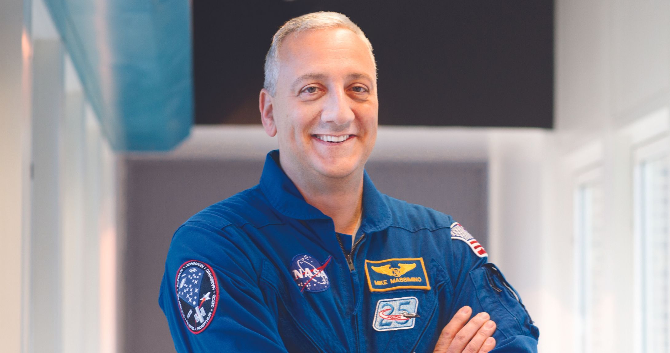 Foto de cabeza de Mike Massimino