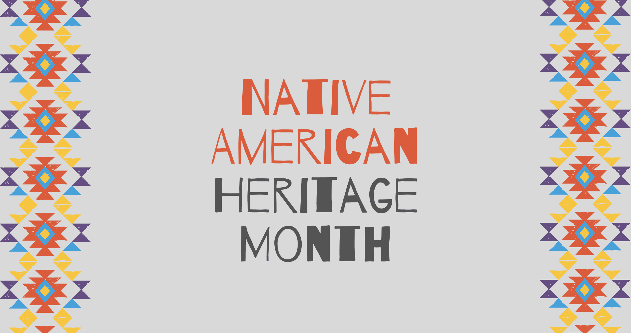 logotipo del mes de la herencia nativa americana