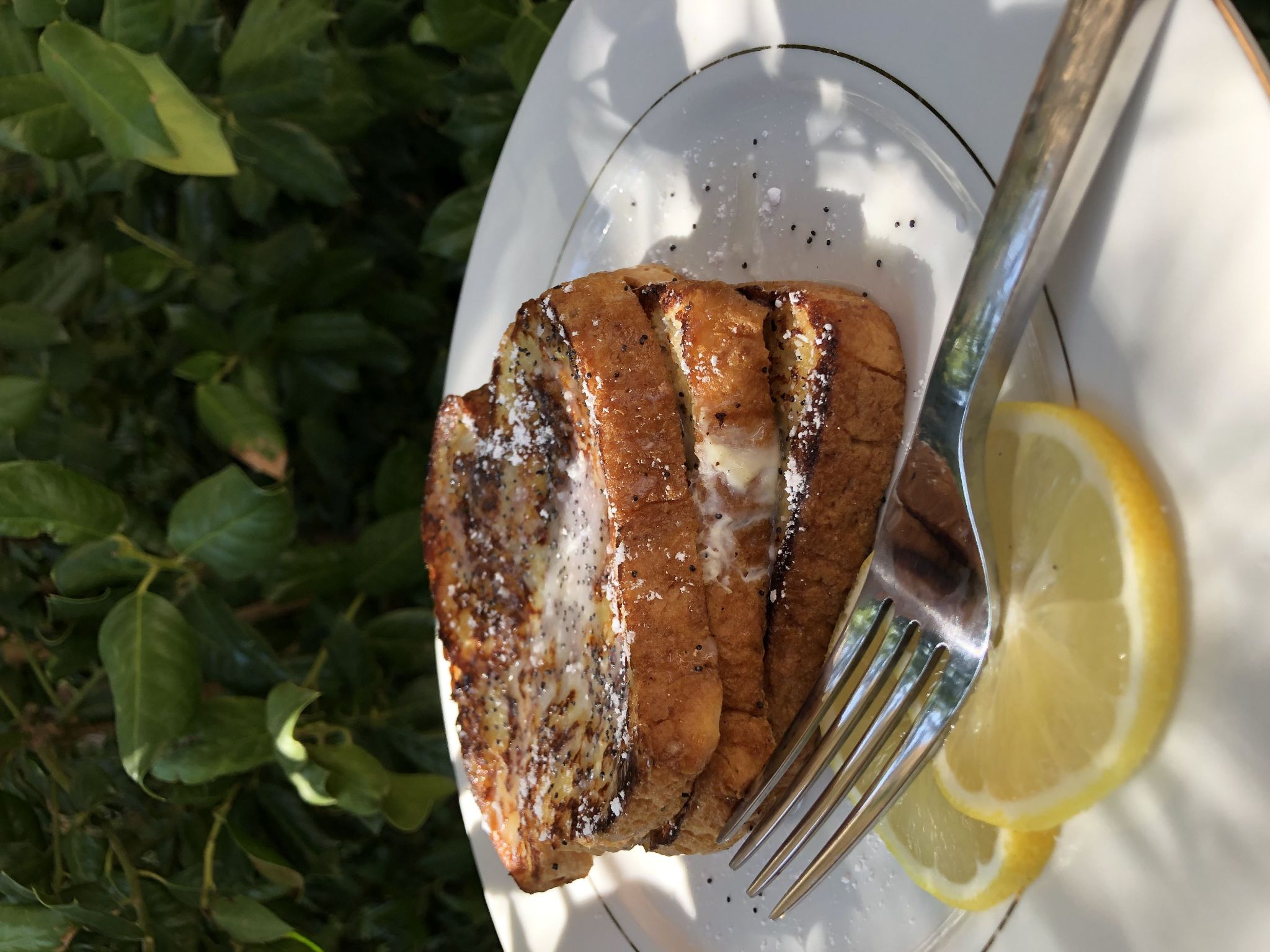 French toast made by student