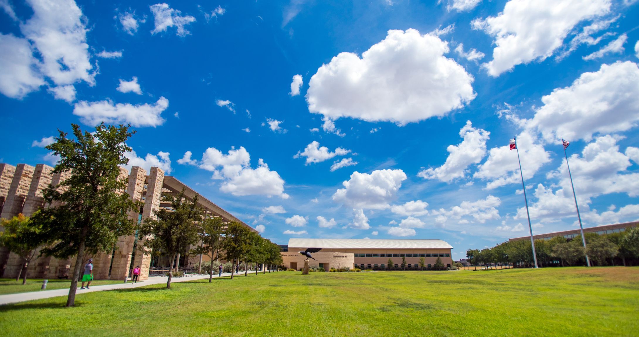 campus beauty shot