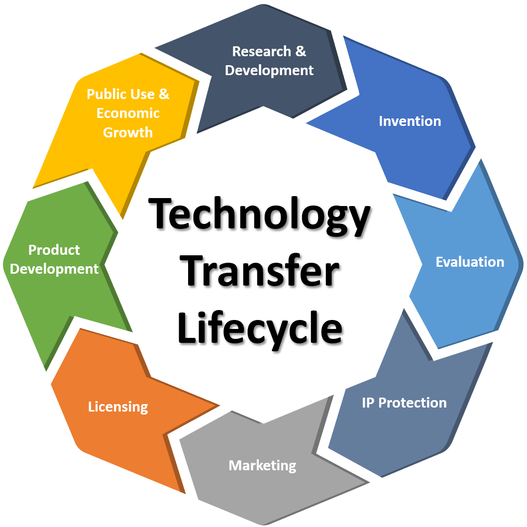 El ciclo de vida de la transferencia de tecnología