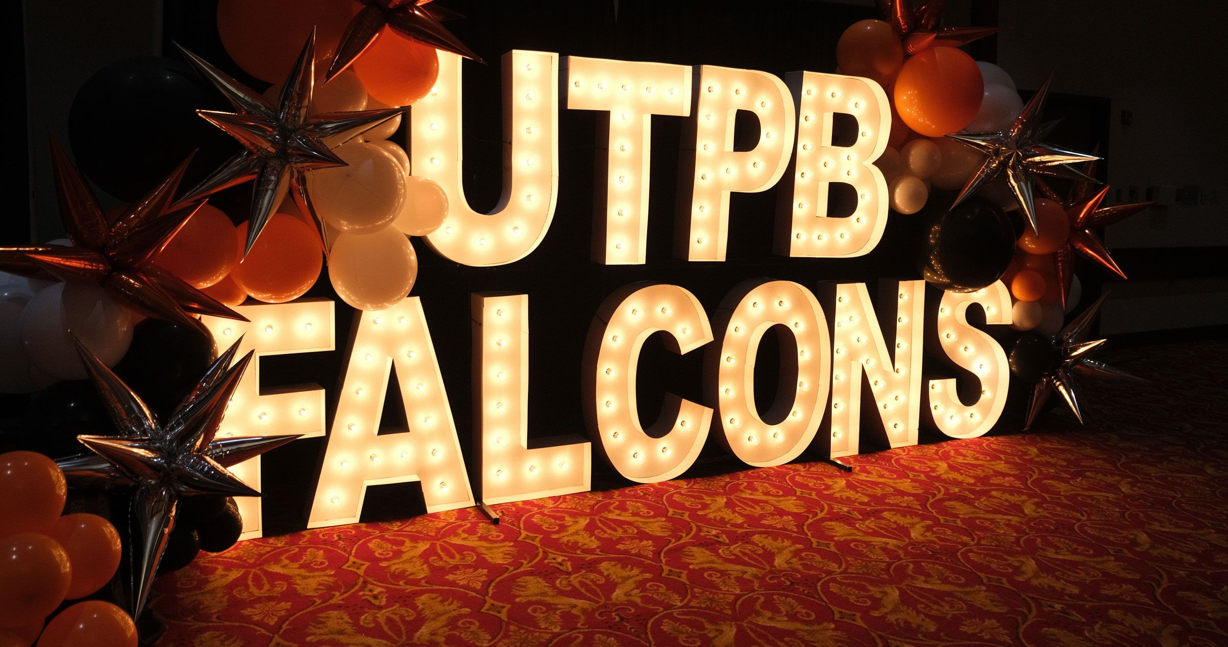 UTPB Falcons in Lights